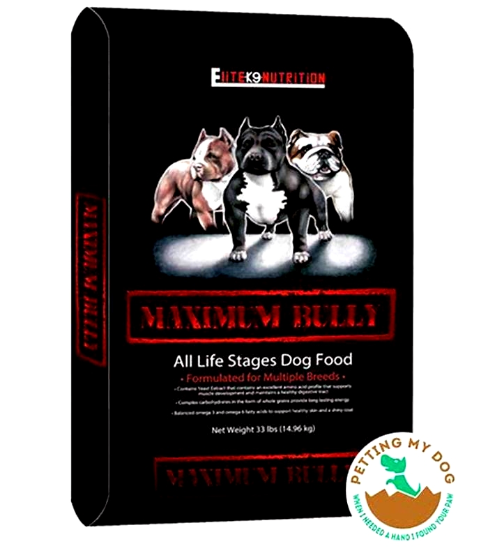 adult best dog food for pitbulls