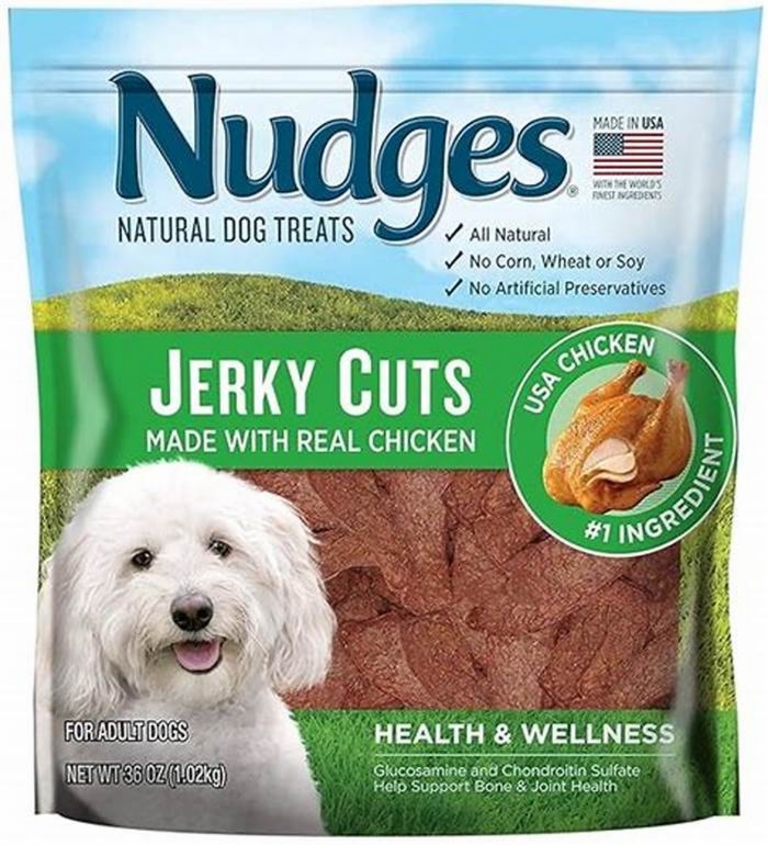 are nudges dog treats bad for dogs