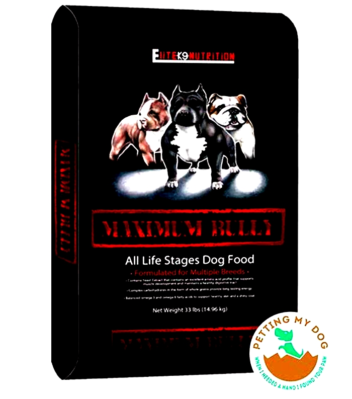 best dog food for pitbull bullies