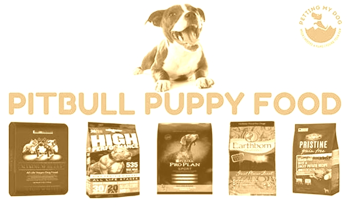 best dog food for pitbull puppies to gain muscle