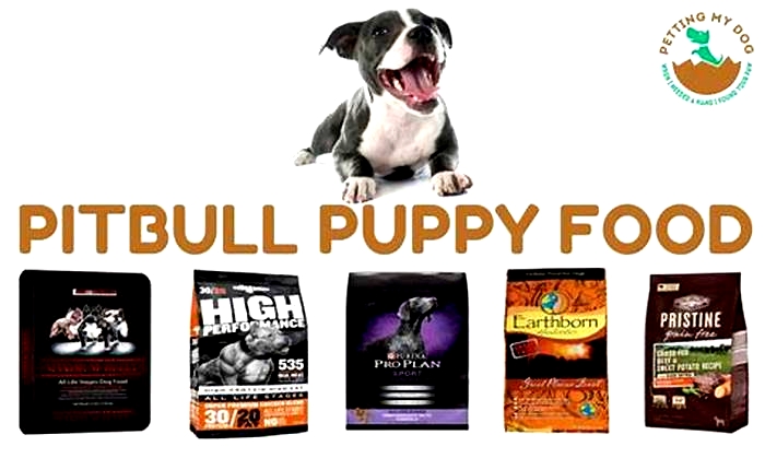 best puppy dog food for pitbulls