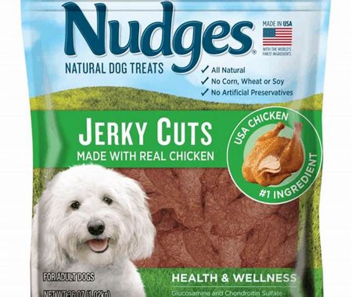 blue nudges dog treats recall