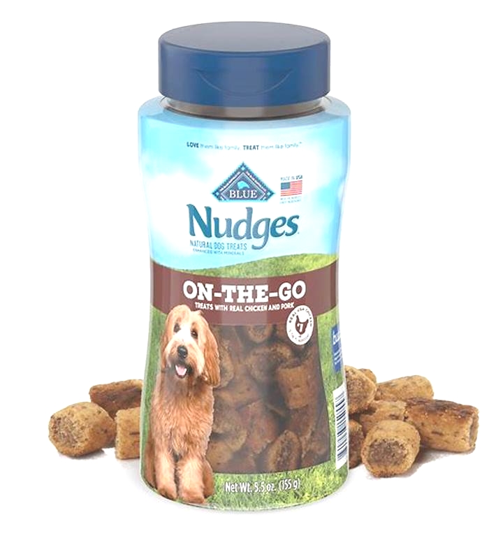 blue nudges dog treats reviews