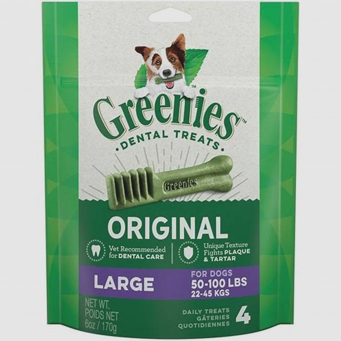 calories in greenies dog treats