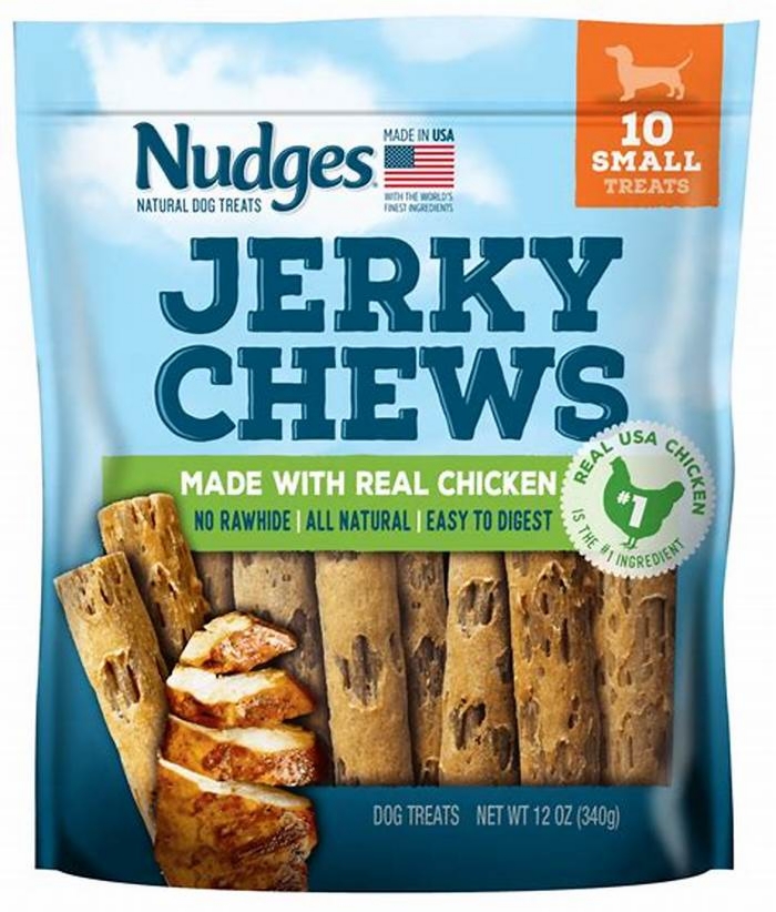 dog treats nudges