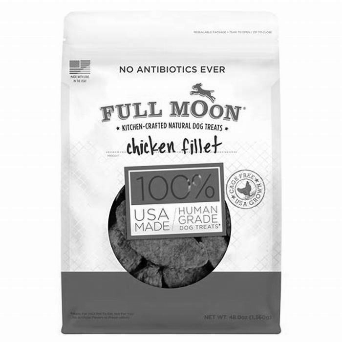 full moon chicken fillet dog treats