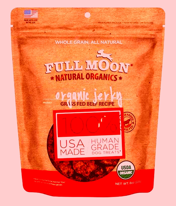 full moon dog treats nearby