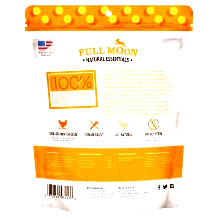 full moon essential dog treats