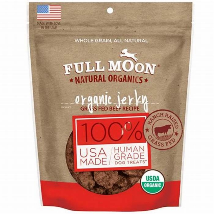 full moon natural organics human grade dog treats