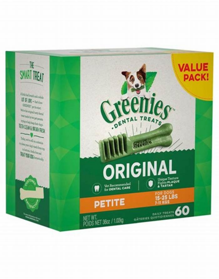 greenies dog chews petite