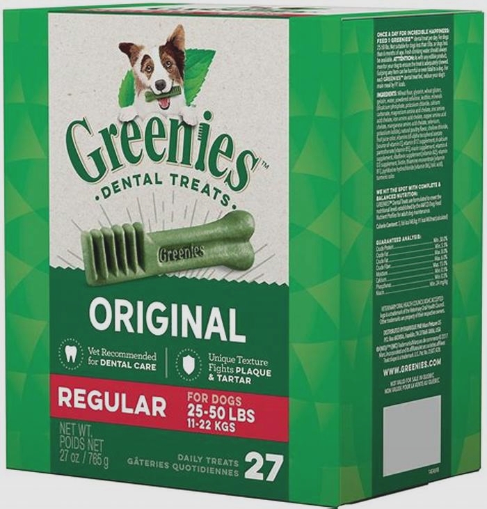 greenies dog dental chews