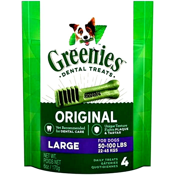 greenies dog treats calories