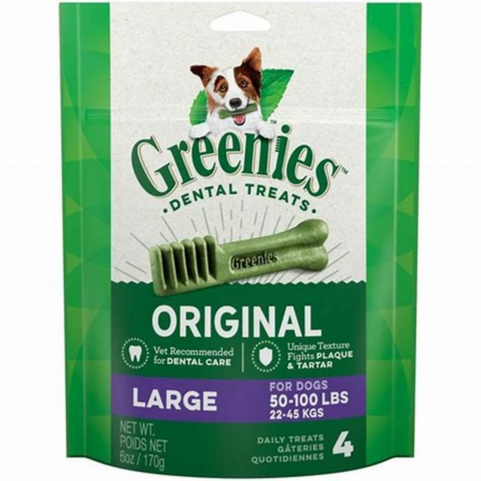 greenies dog treats fat content