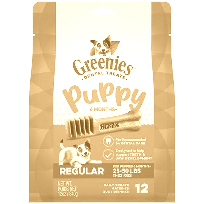 greenies puppy dental treats