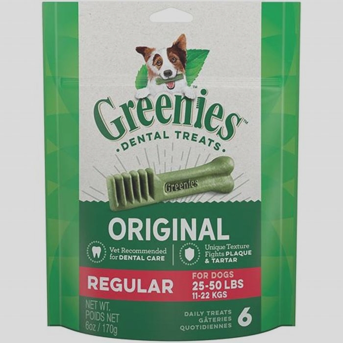 greenies regular dog dental treats