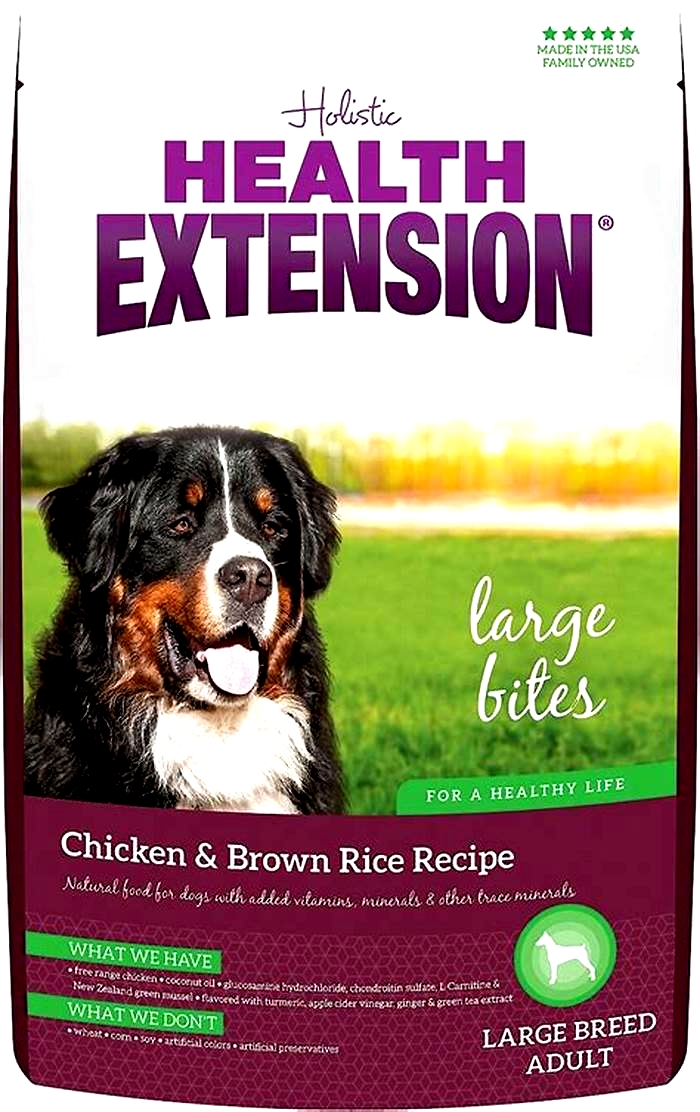 health extension dog food large breed