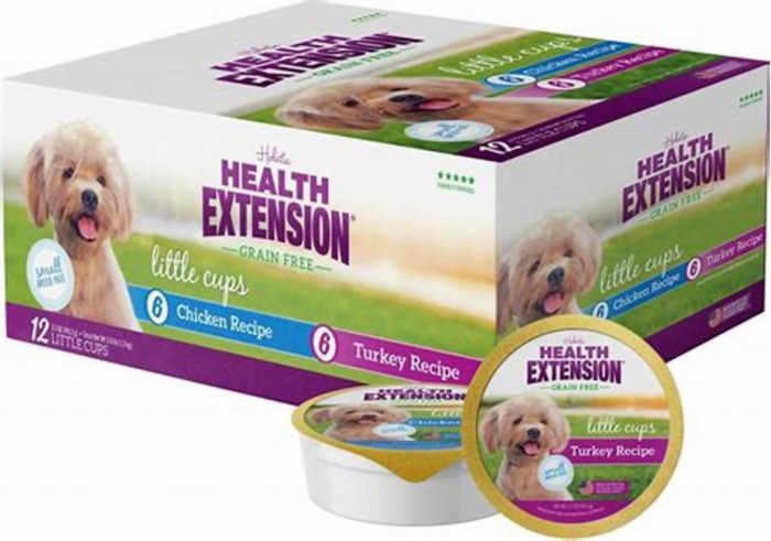 health extension dog food puppy