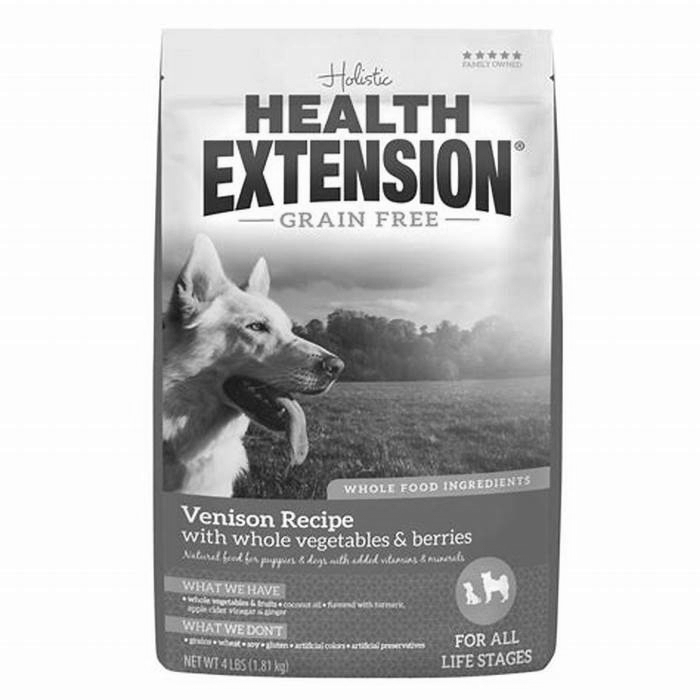 health extension venison dog food