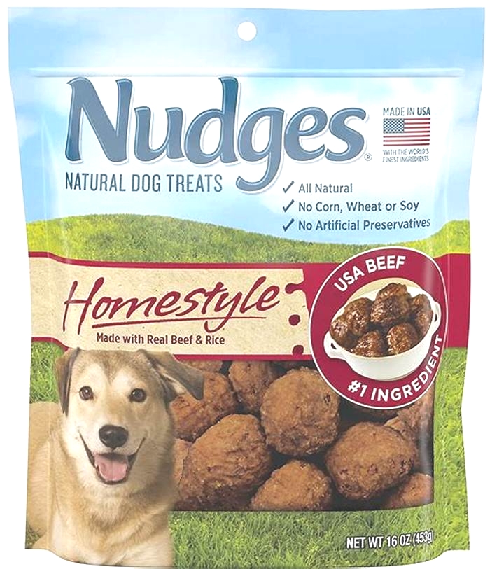 nudges dog treats moldy