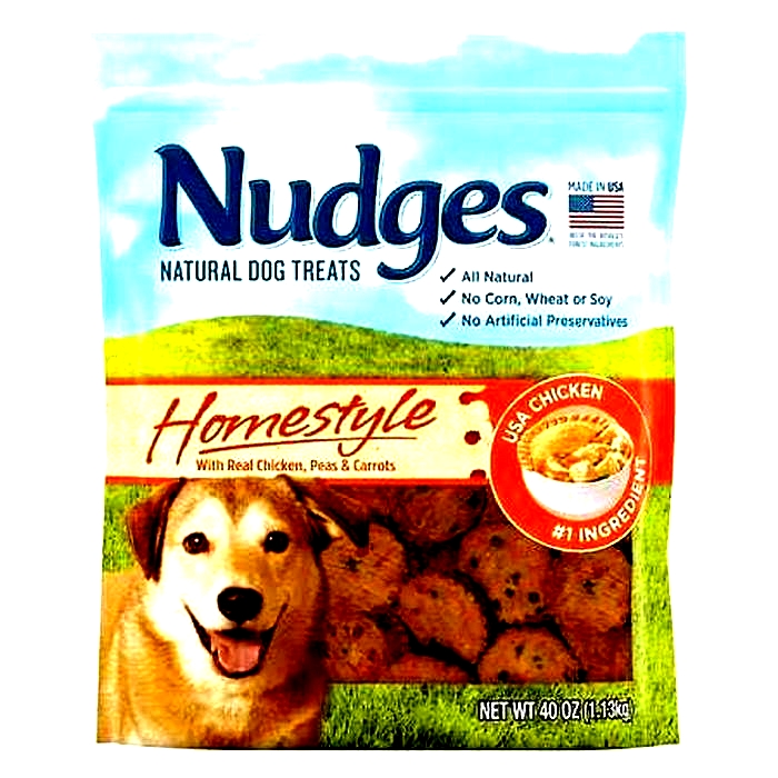 nudges homestyle pot pie dog treats 40 oz