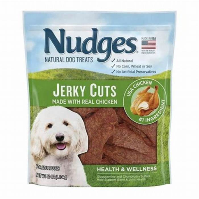 nudges jerky cuts natural dog treats 40 oz