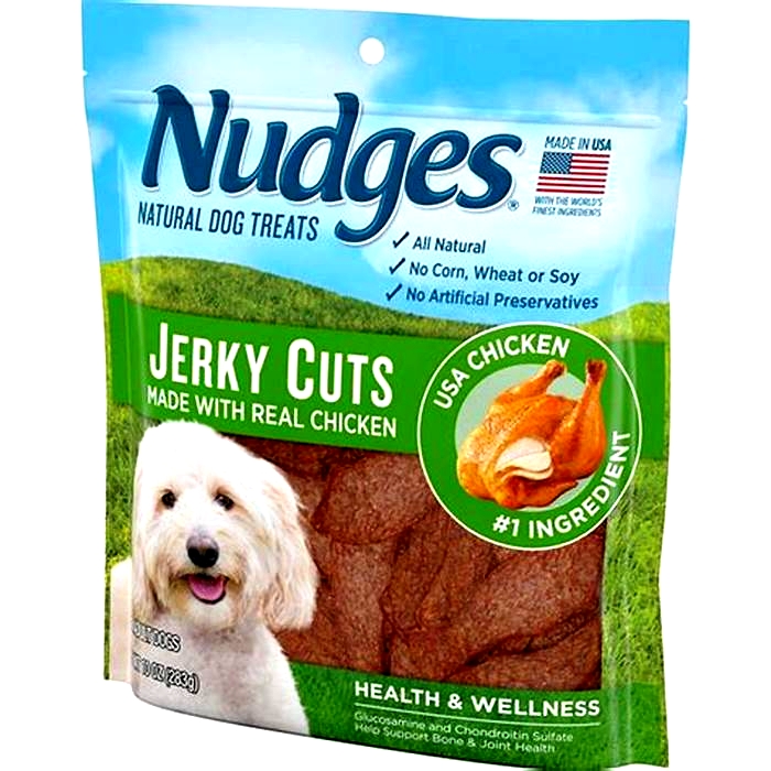 nudges natural dog treats jerky cuts