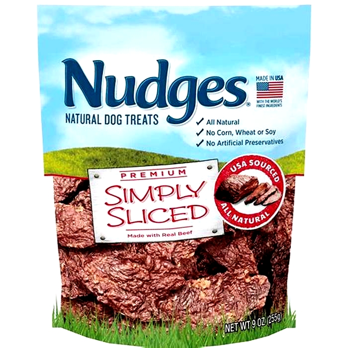 nudges simply sliced dog treats