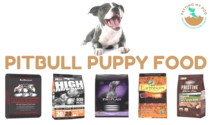 the best dog food for pitbull puppies