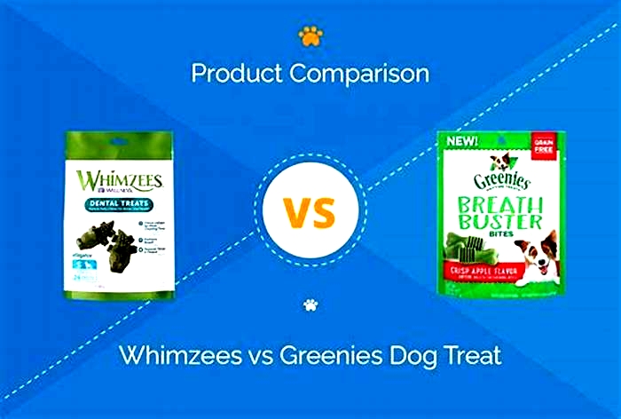 whimzees dog treats vs greenies