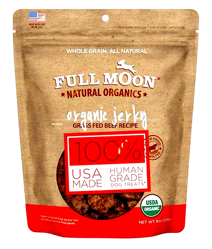 who sells full moon dog treats